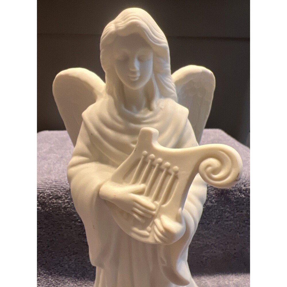 Partylite MANDOLIN ANGEL 10" Candle Holder - Picture 2 of 7